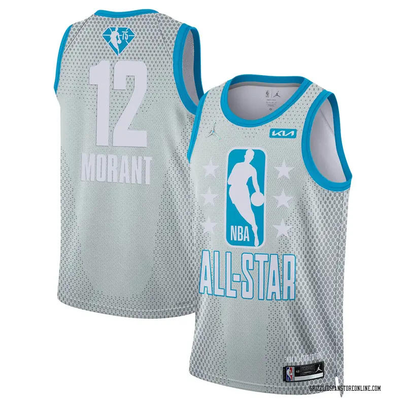 Memphis Grizzlies Swingman Gray Ja Morant 2022 All-Star Game Jersey - Youth