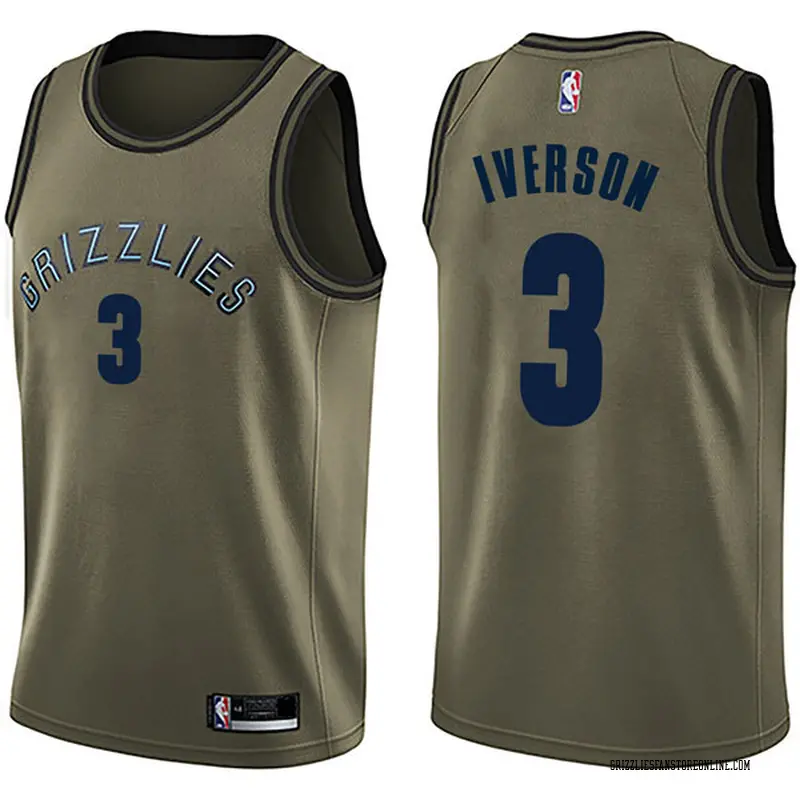 allen iverson memphis jersey